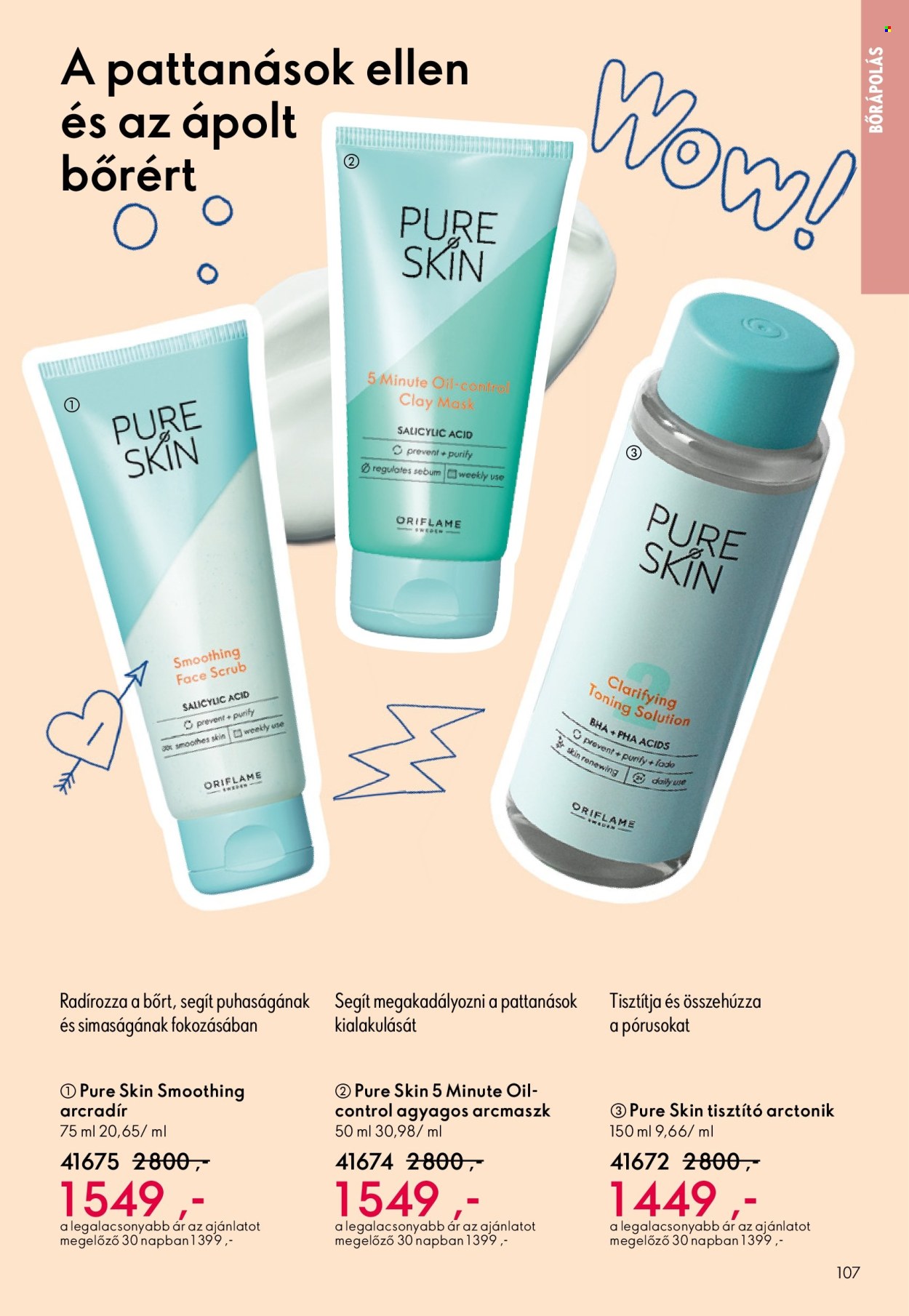 Oriflame akciós újságok - 2026.05.27 - 2026.06.16. Oldal 107