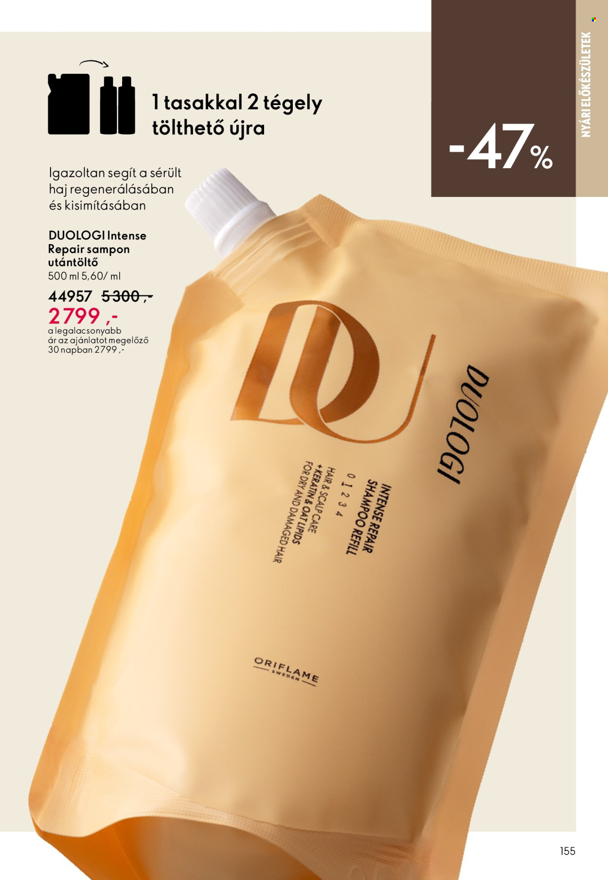 Oriflame akciós újságok - 2026.05.27 - 2026.06.16. Oldal 155