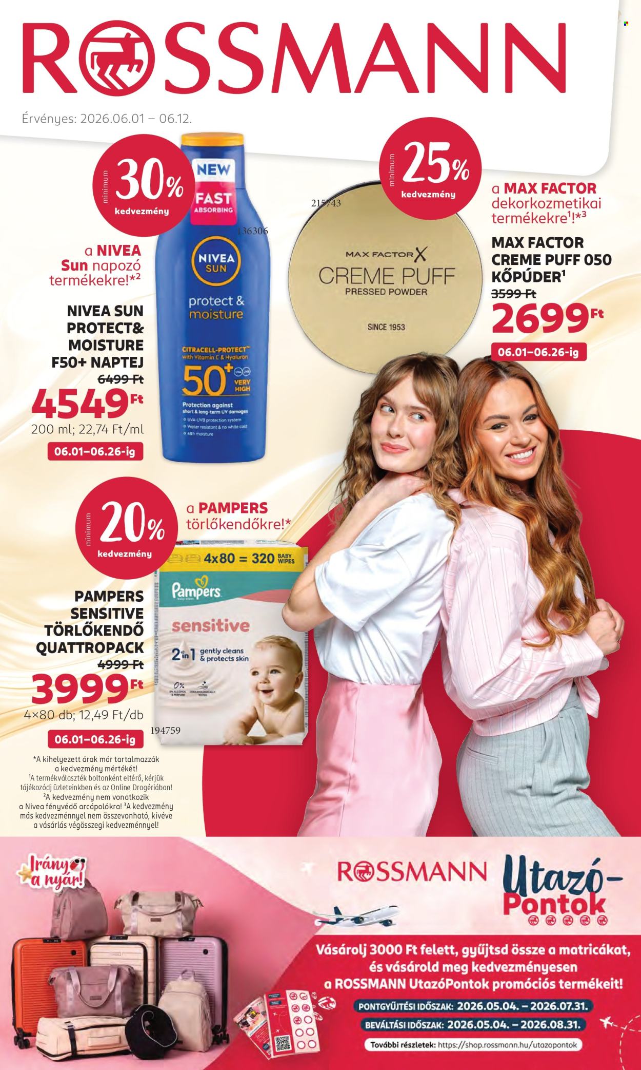 Rossmann akciós újságok - 2026.06.01 - 2026.06.12. Oldal 1