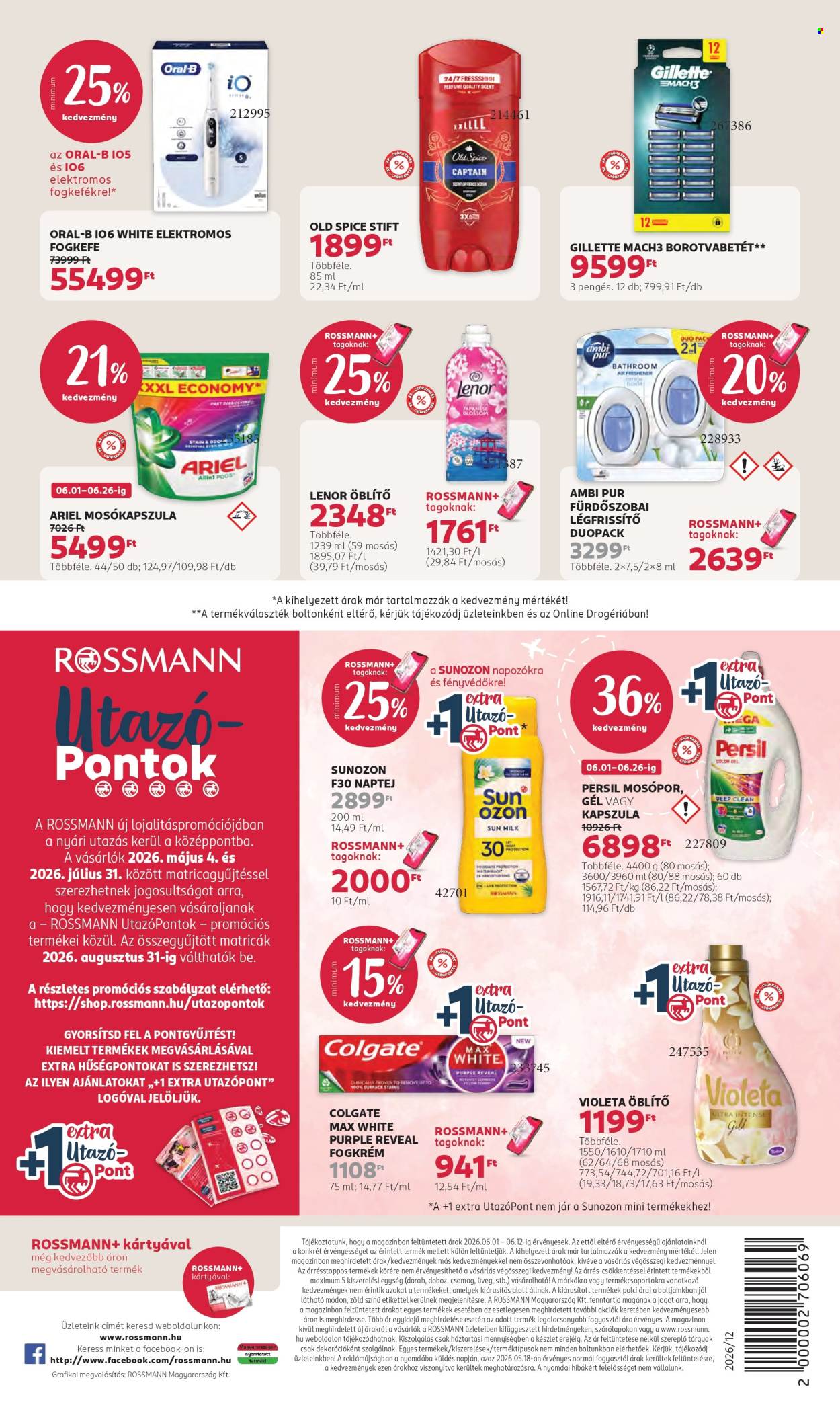 Rossmann akciós újságok - 2026.06.01 - 2026.06.12. Oldal 24