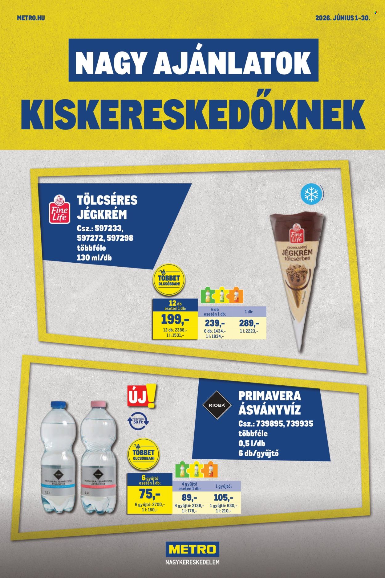 Metro akciós újságok - 2026.06.01 - 2026.06.30. Oldal 1