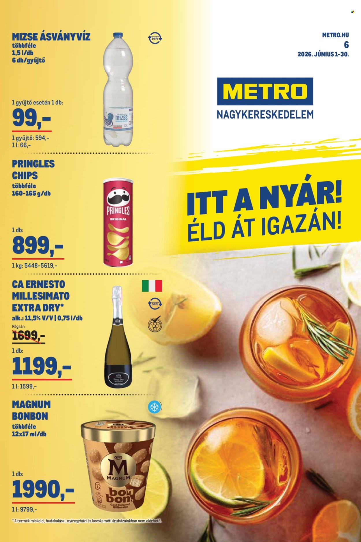 Metro akciós újságok - 2026.06.01 - 2026.06.30. Oldal 1