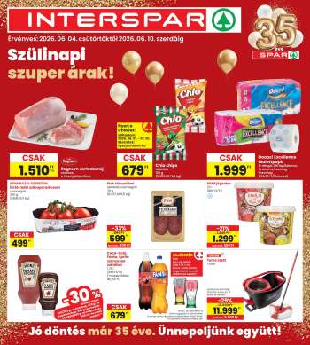Újság INTERSPAR - 2026.06.04 - 2026.06.10.