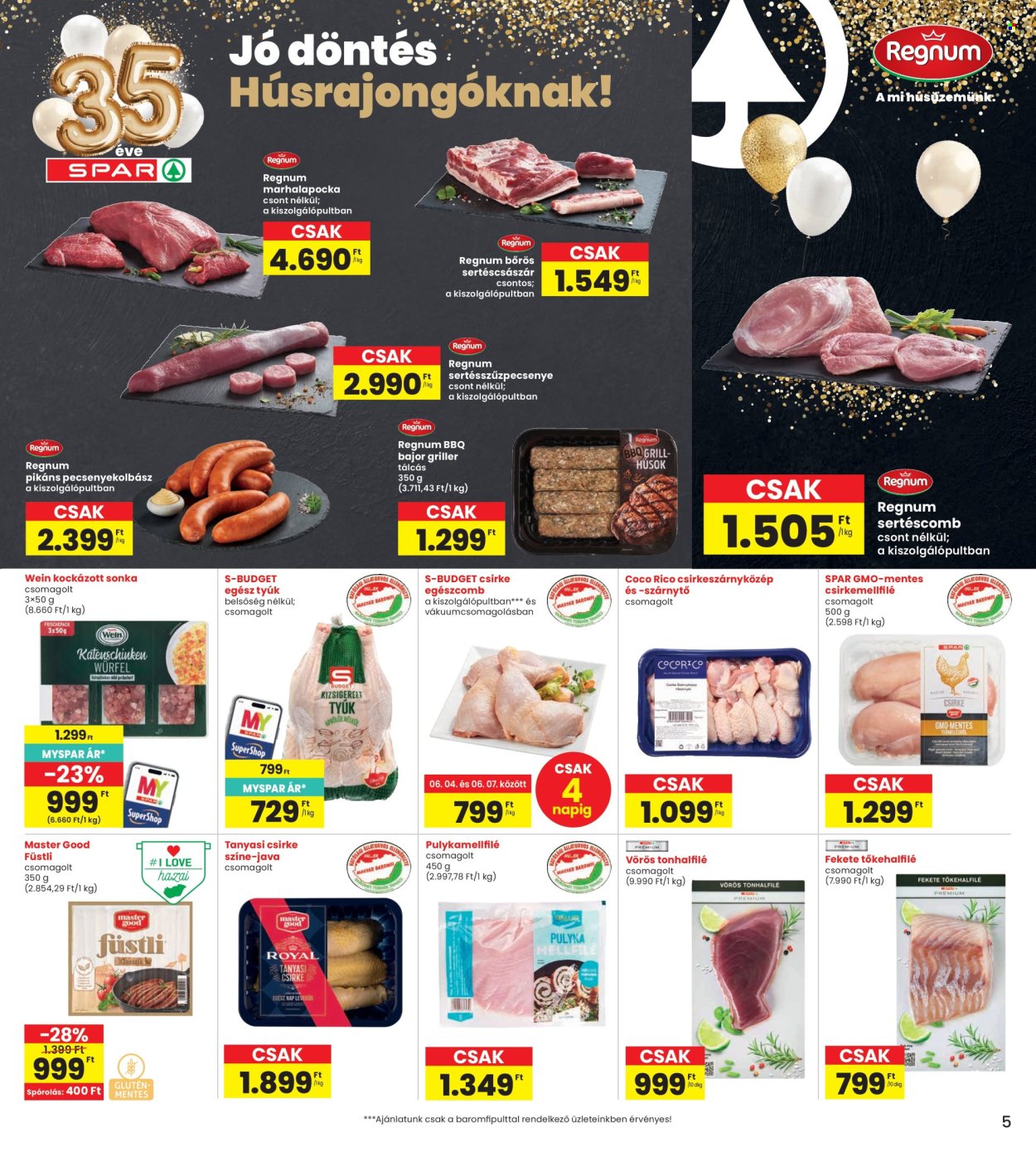 INTERSPAR akciós újságok - 2026.06.04 - 2026.06.10. Oldal 5