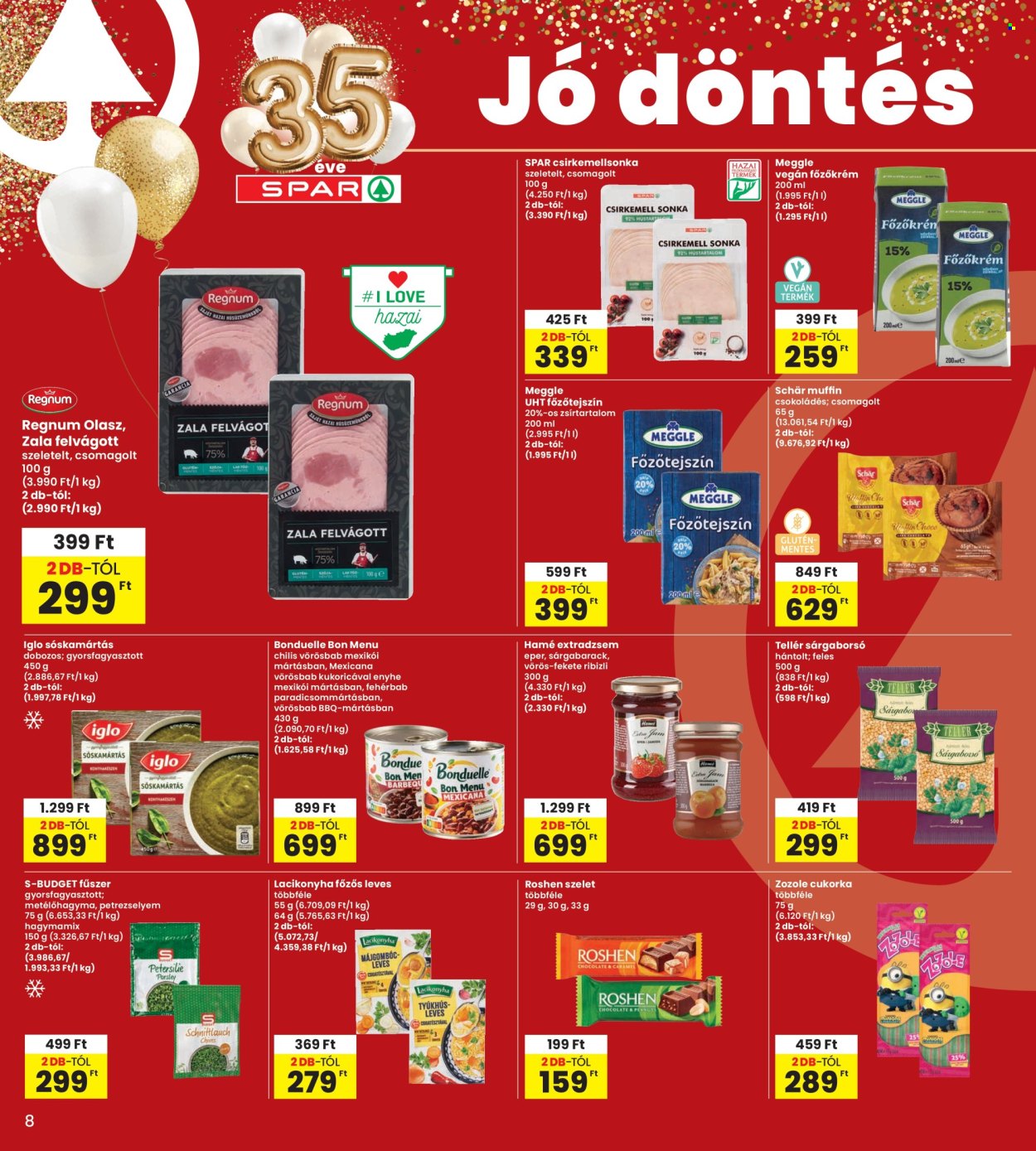 INTERSPAR akciós újságok - 2026.06.04 - 2026.06.10. Oldal 8