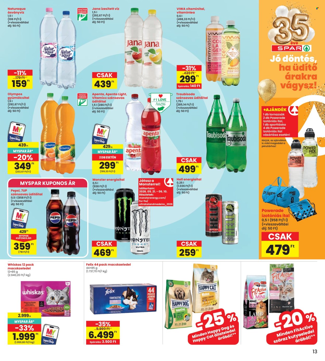 INTERSPAR akciós újságok - 2026.06.04 - 2026.06.10. Oldal 13