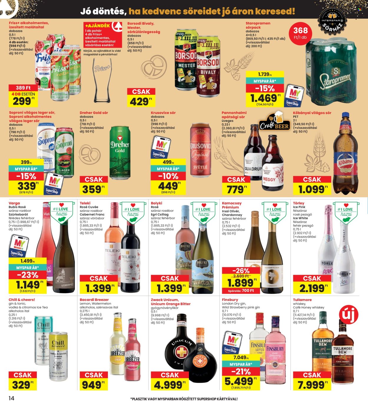 INTERSPAR akciós újságok - 2026.06.04 - 2026.06.10. Oldal 14
