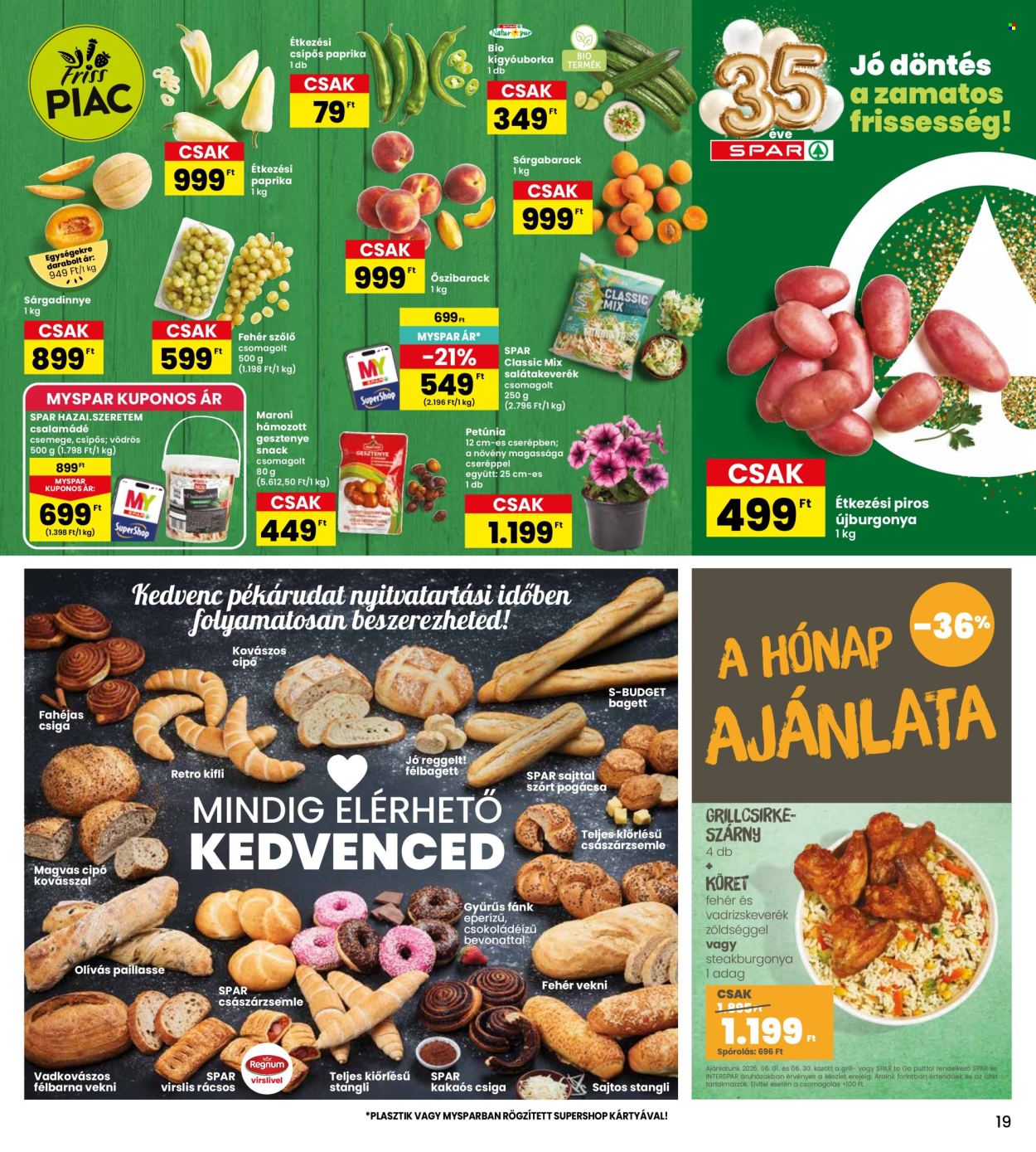 INTERSPAR akciós újságok - 2026.06.04 - 2026.06.10. Oldal 19