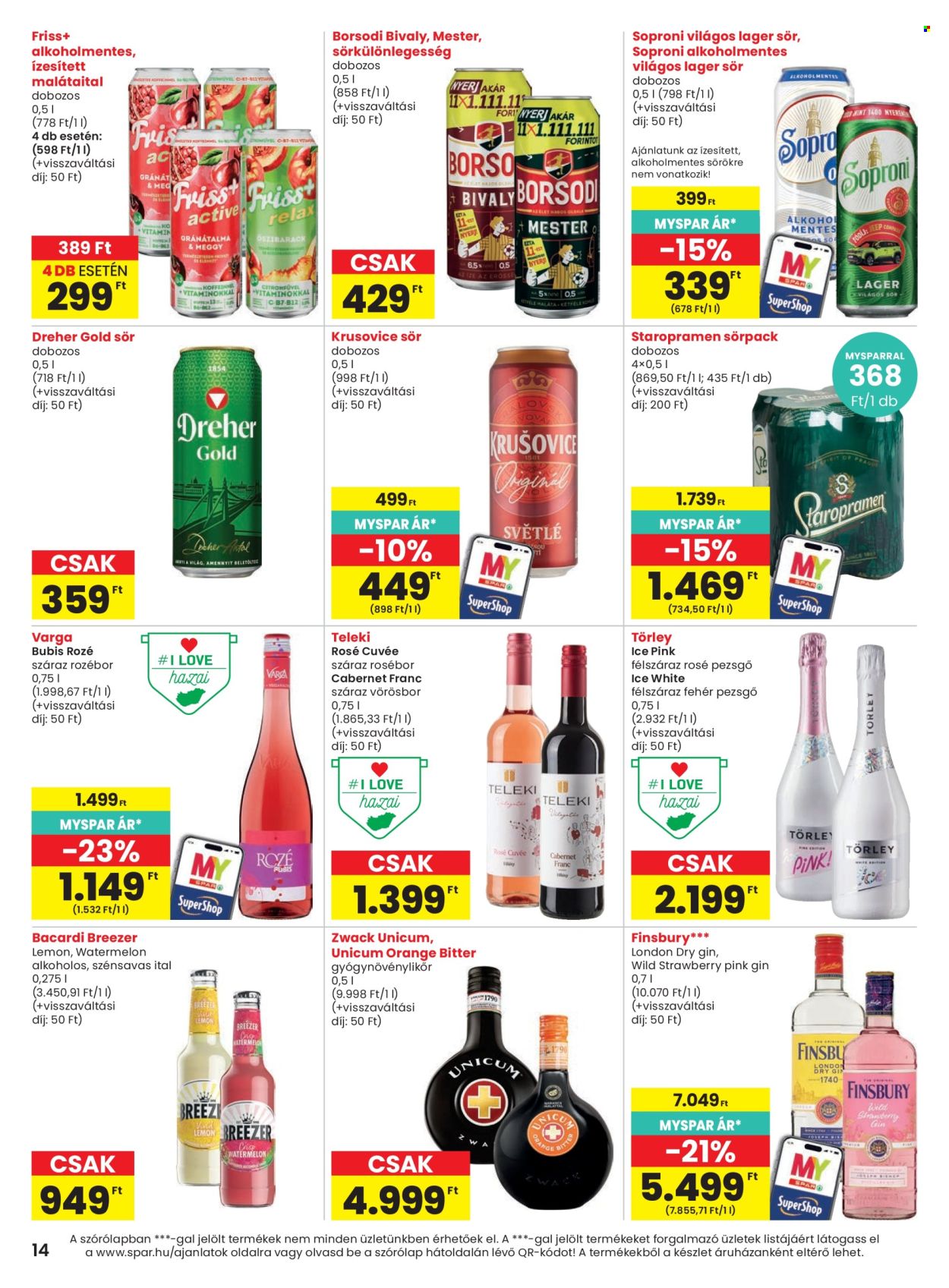 SPAR akciós újságok - 2026.06.04 - 2026.06.10. Oldal 14