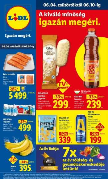 Újság Lidl - 2026.06.04 - 2026.06.10.