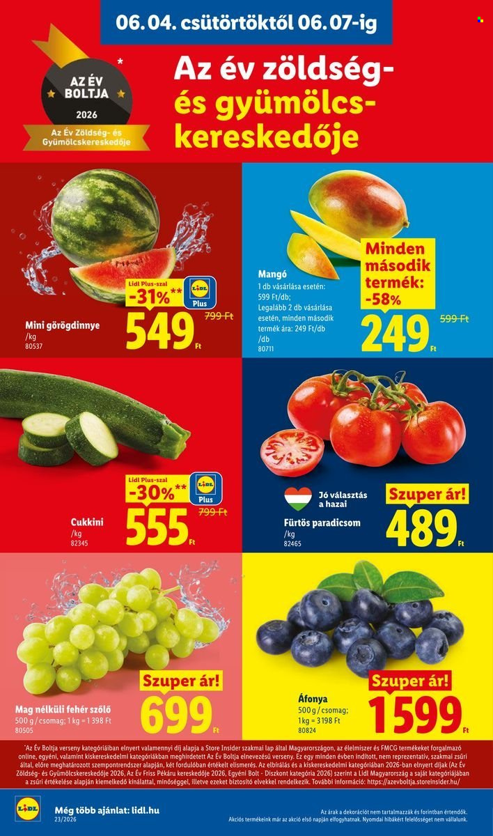 Lidl akciós újságok - 2026.06.04 - 2026.06.10. Oldal 4