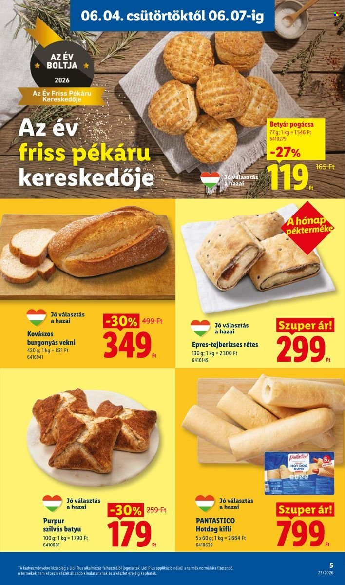 Lidl akciós újságok - 2026.06.04 - 2026.06.10. Oldal 5
