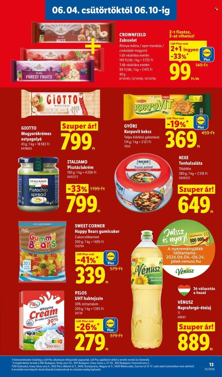 Lidl akciós újságok - 2026.06.04 - 2026.06.10. Oldal 13