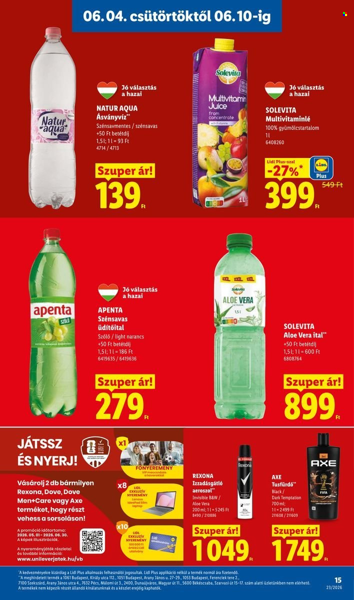 Lidl akciós újságok - 2026.06.04 - 2026.06.10. Oldal 15