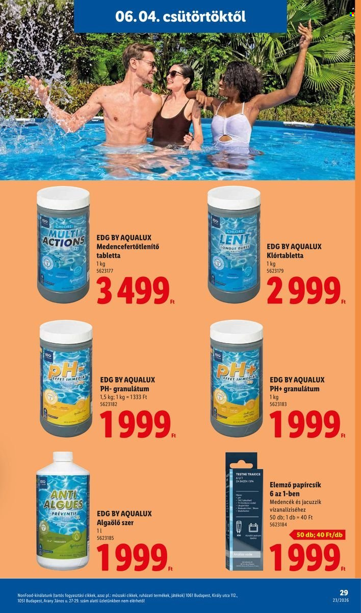 Lidl akciós újságok - 2026.06.04 - 2026.06.10. Oldal 29