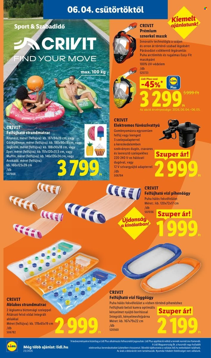 Lidl akciós újságok - 2026.06.04 - 2026.06.10. Oldal 32