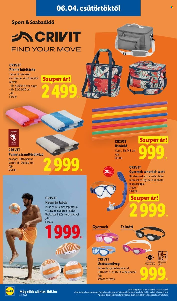 Lidl akciós újságok - 2026.06.04 - 2026.06.10. Oldal 34