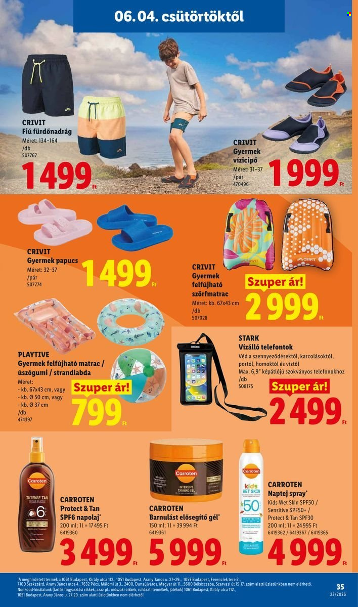 Lidl akciós újságok - 2026.06.04 - 2026.06.10. Oldal 35