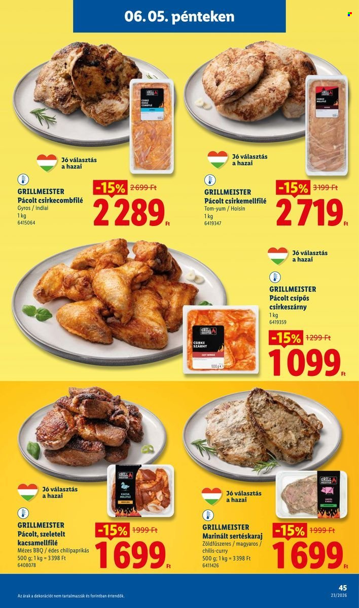 Lidl akciós újságok - 2026.06.04 - 2026.06.10. Oldal 45