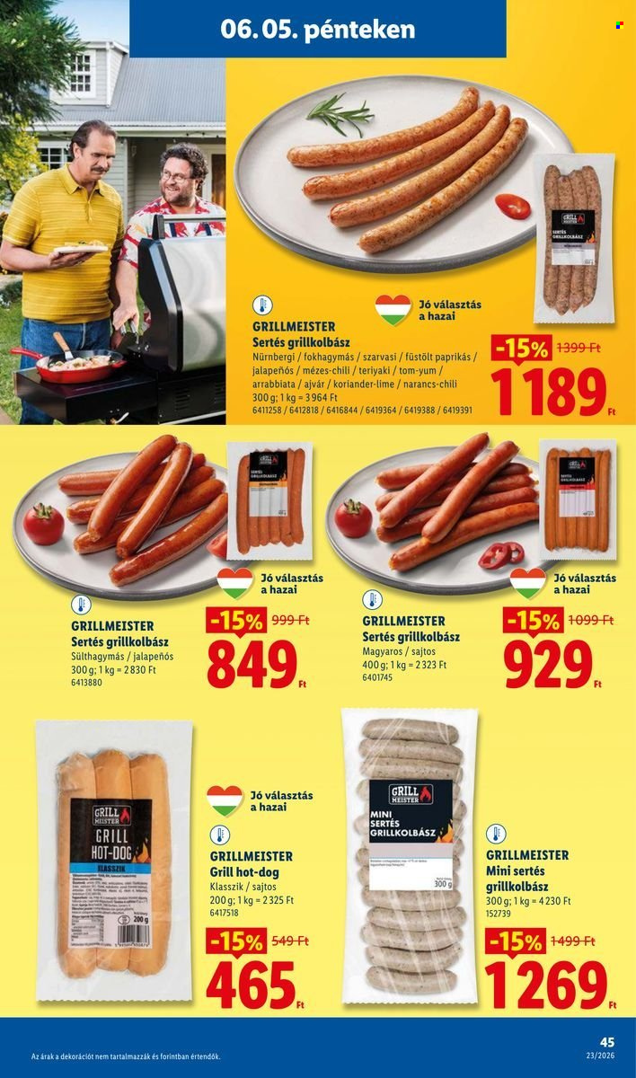 Lidl akciós újságok - 2026.06.04 - 2026.06.10. Oldal 47