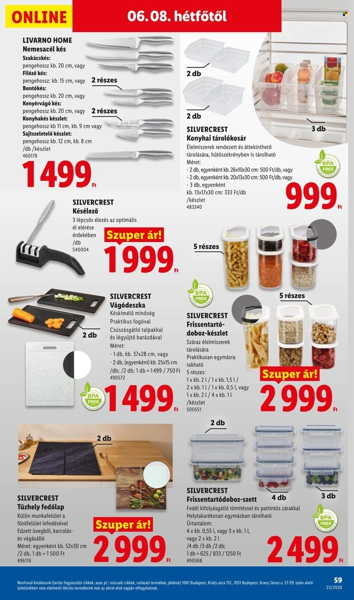 Lidl akciós újságok - 2026.06.04 - 2026.06.10. Oldal 59