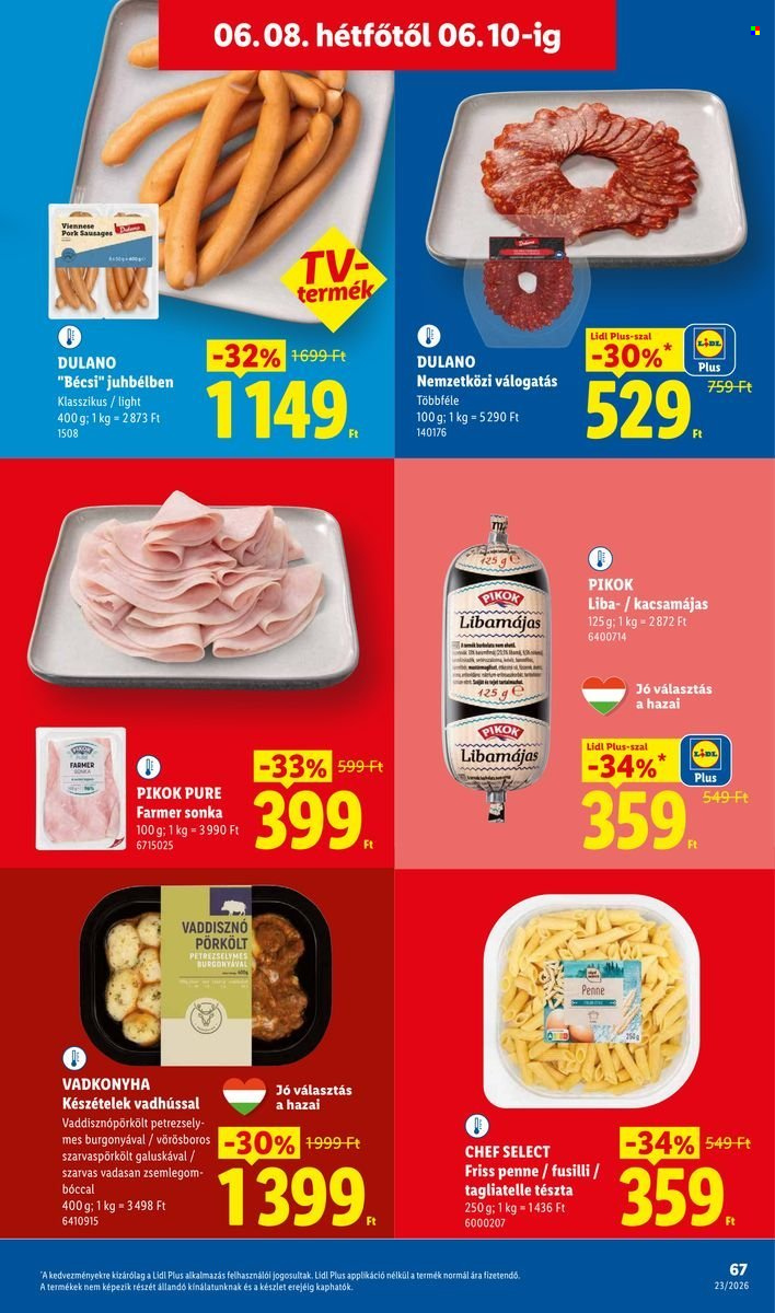 Lidl akciós újságok - 2026.06.04 - 2026.06.10. Oldal 67