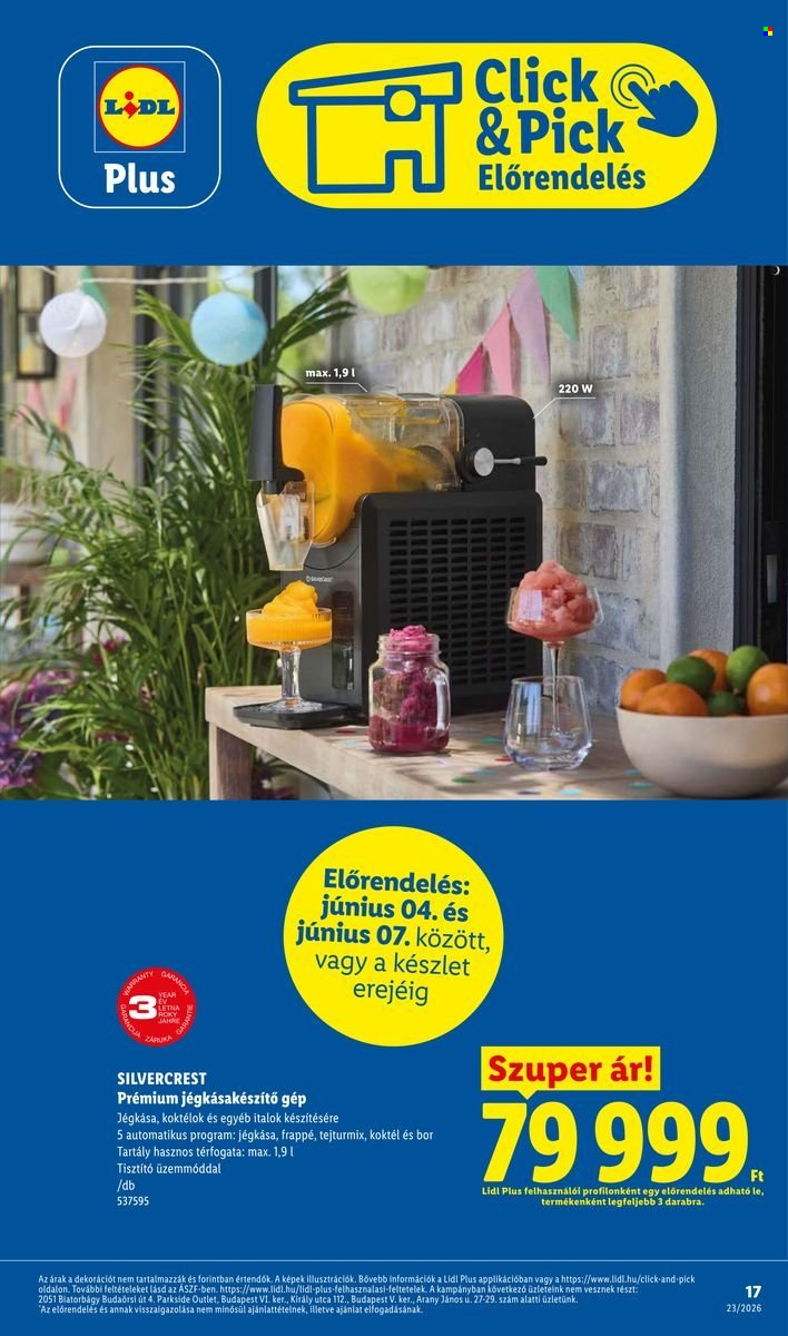 Lidl akciós újságok - 2026.06.04 - 2026.06.10. Oldal 17