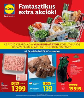 Újság Lidl - 2026.06.04 - 2026.06.07.