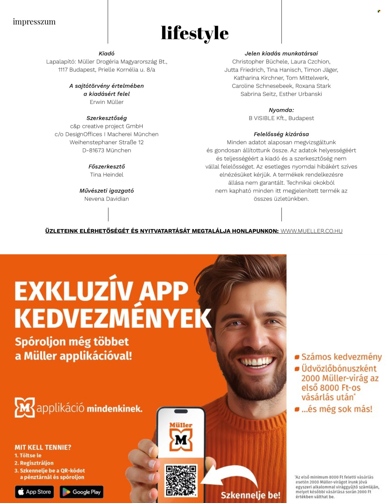 Müller akciós újságok. Oldal 50