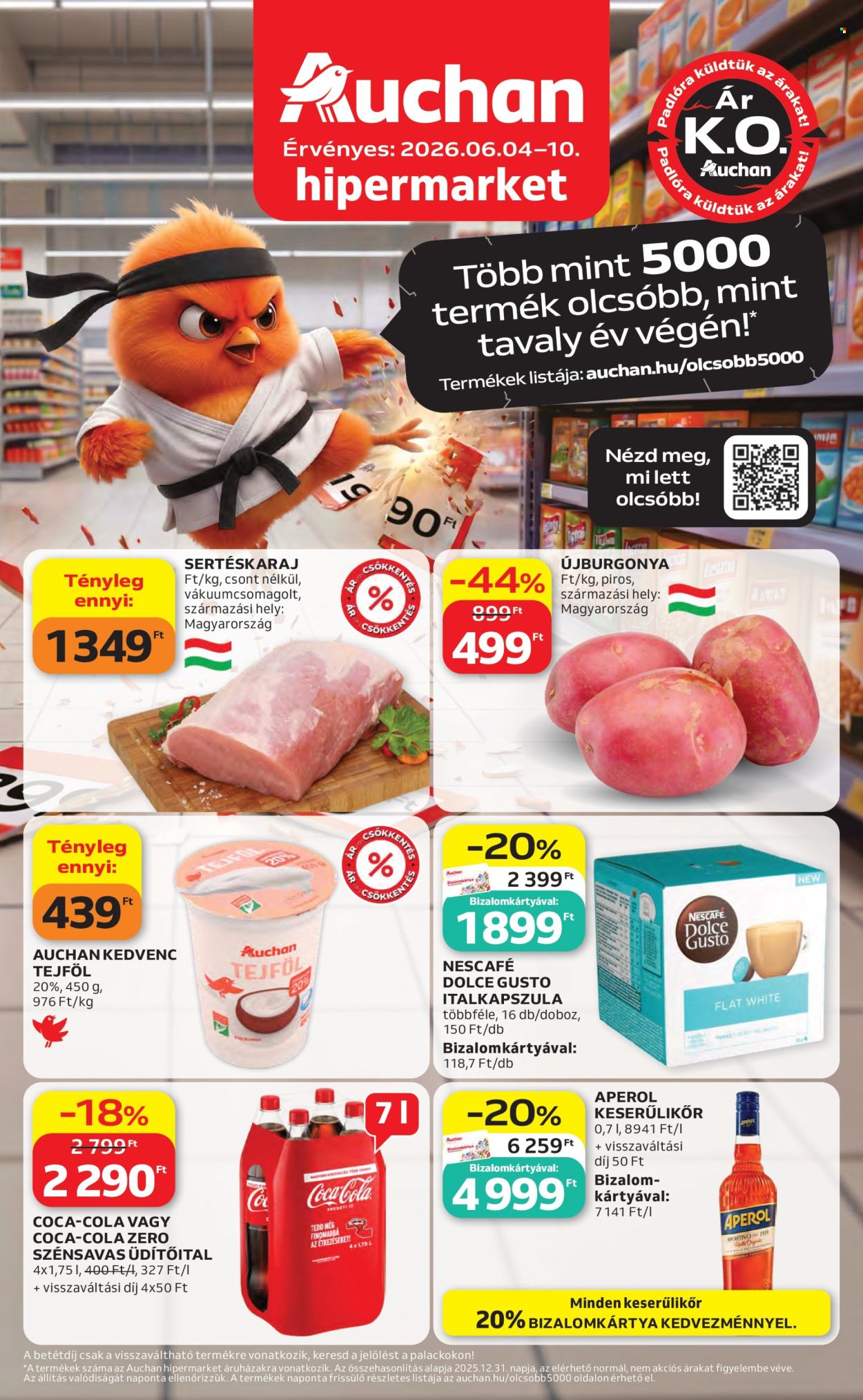 Auchan akciós újságok - 2026.06.04 - 2026.06.10. Oldal 1