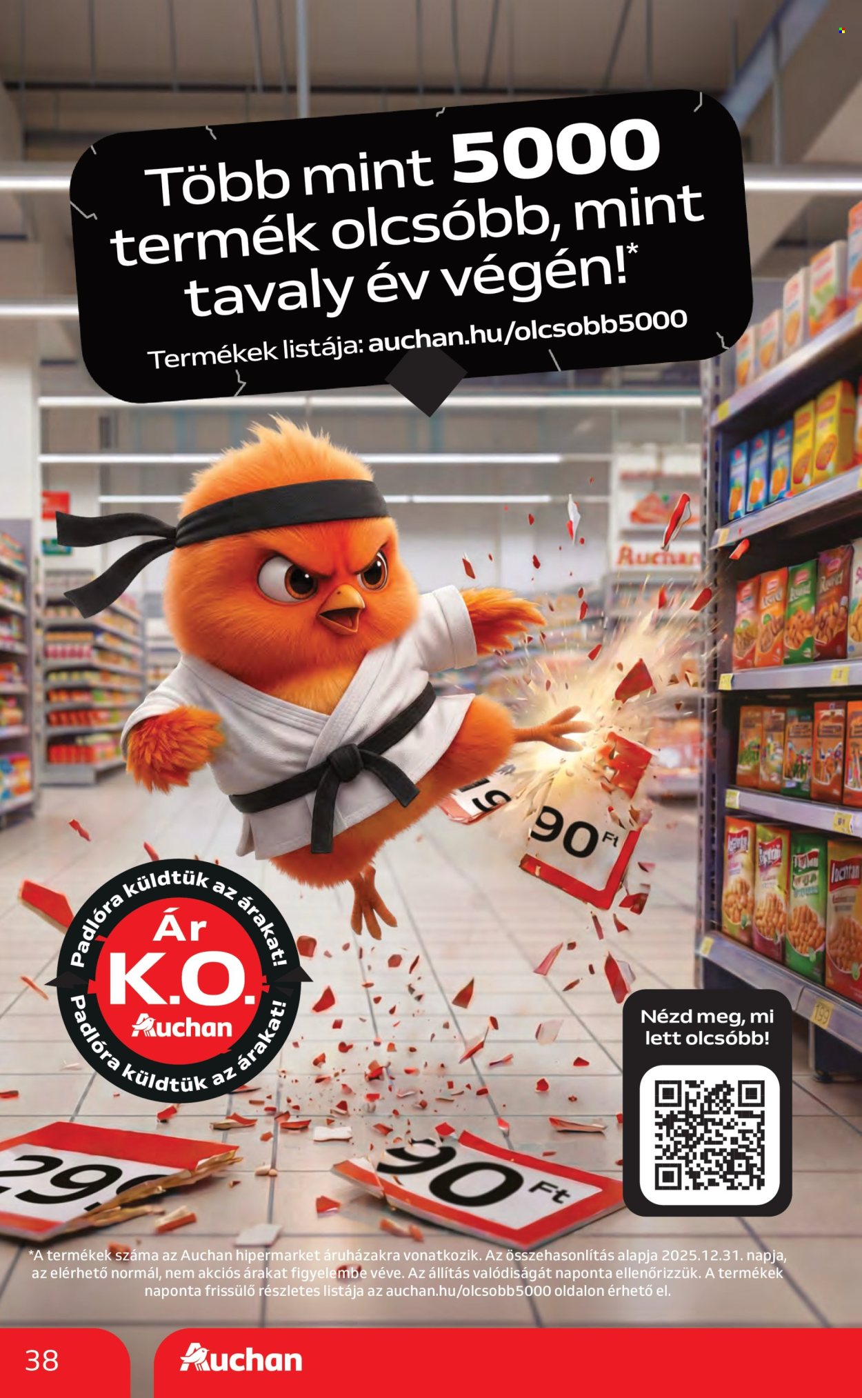 Auchan akciós újságok - 2026.06.04 - 2026.06.10. Oldal 38