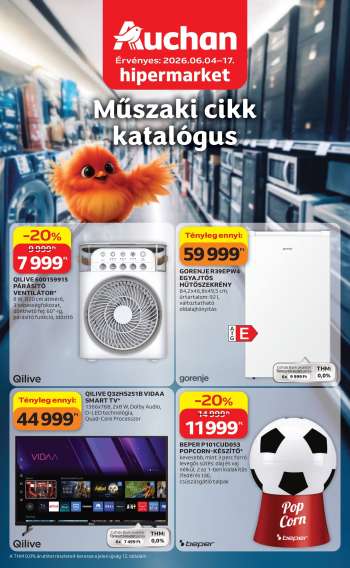 Újság Auchan - 2026.06.04 - 2026.06.17.