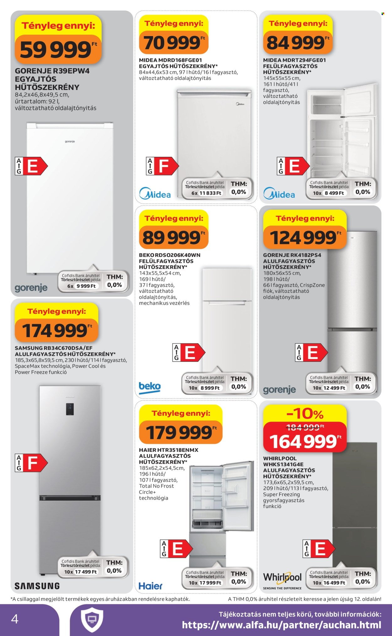Auchan akciós újságok - 2026.06.04 - 2026.06.17. Oldal 4