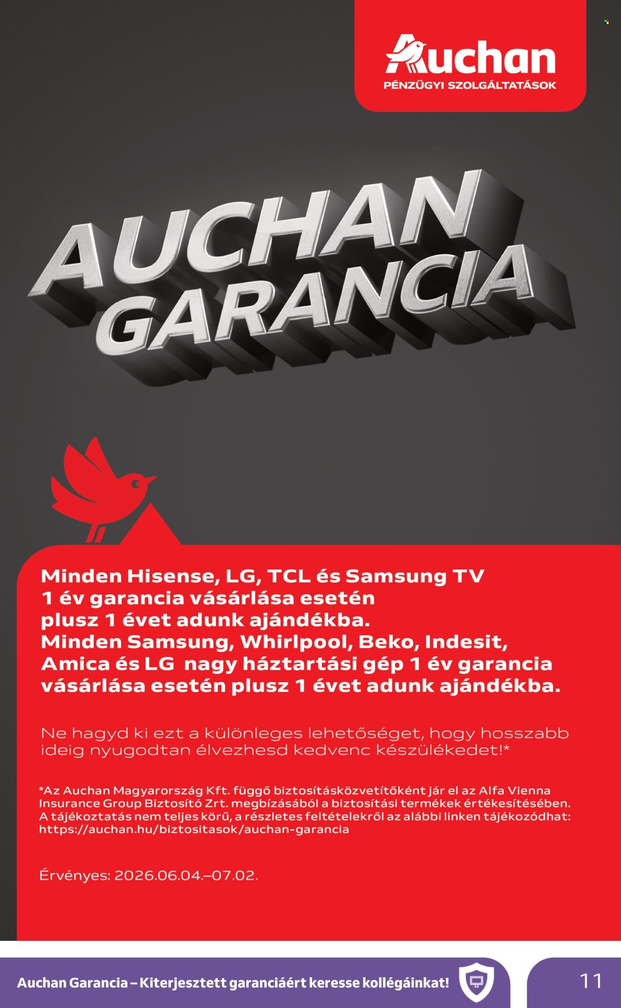 Auchan akciós újságok - 2026.06.04 - 2026.06.17. Oldal 11