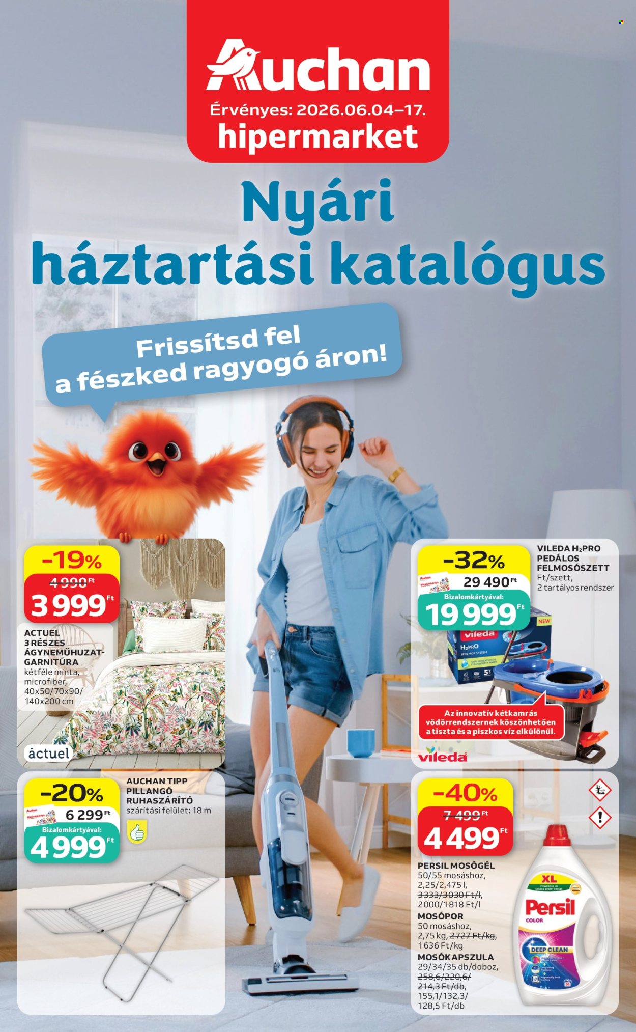 Auchan akciós újságok - 2026.06.04 - 2026.06.17. Oldal 1