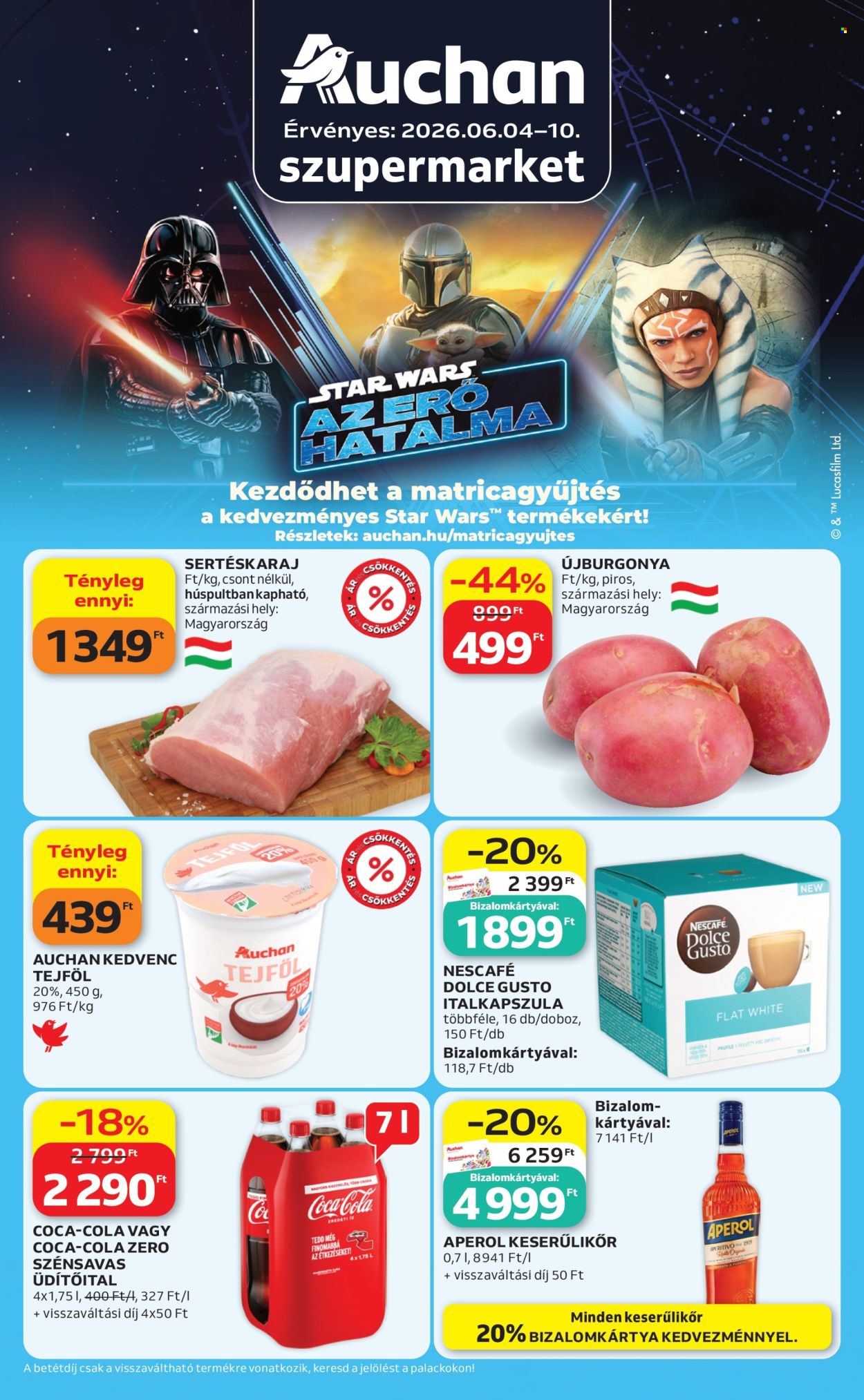 Auchan akciós újságok - 2026.06.04 - 2026.06.10. Oldal 1