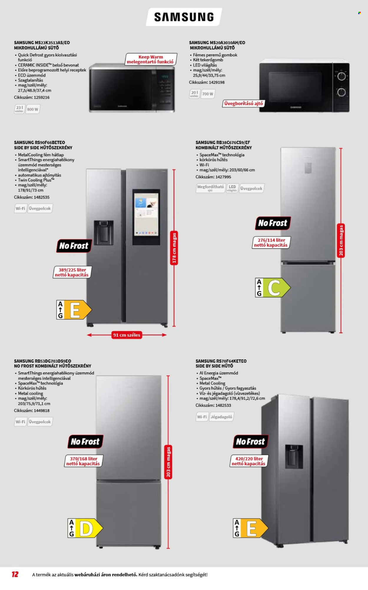 MediaMarkt akciós újságok - 2026.06.03 - 2026.06.30. Oldal 12