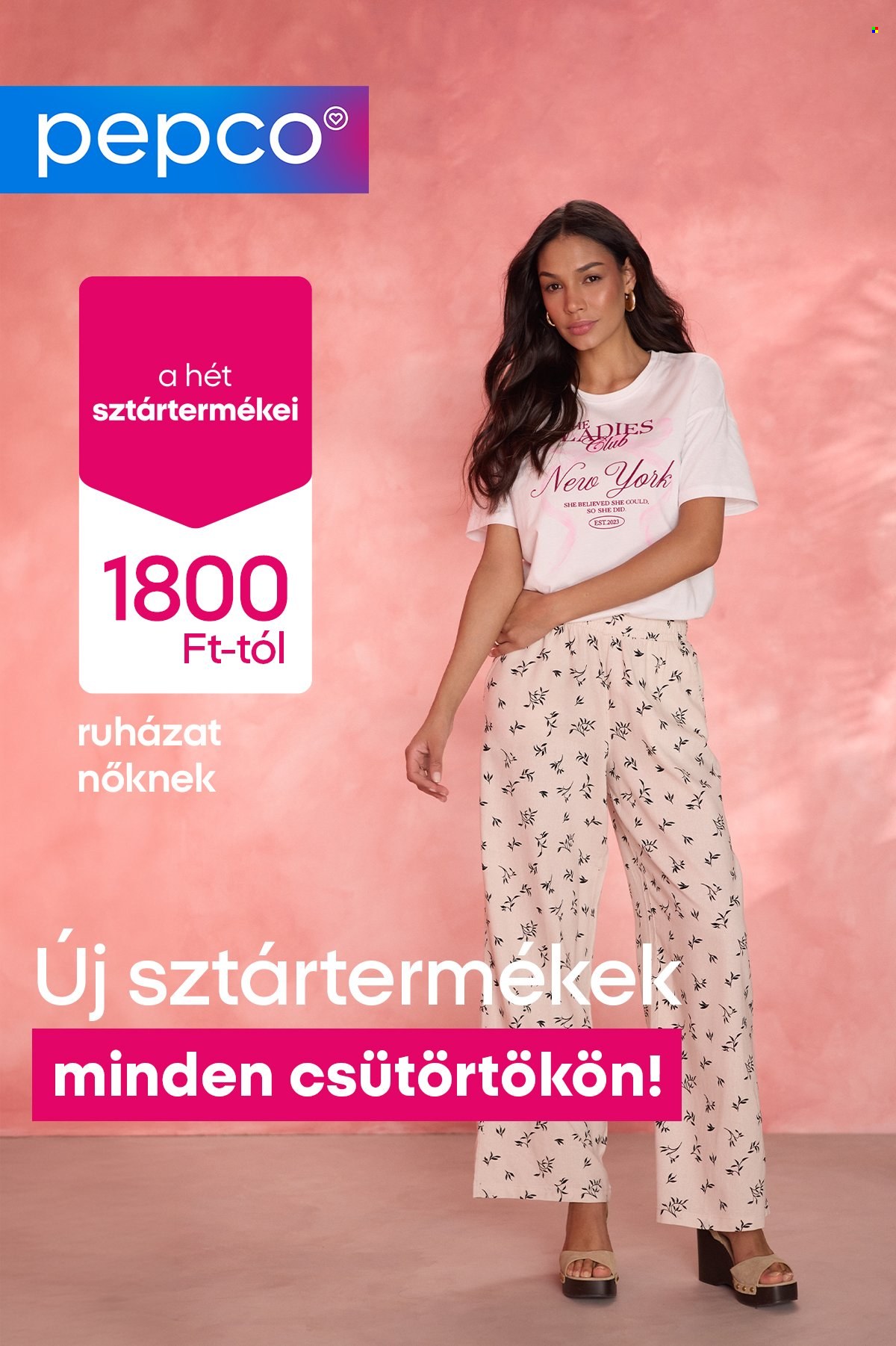 Pepco akciós újságok - 2026.06.04 - 2026.06.10. Oldal 1