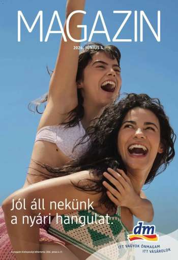 Újság dm drogerie markt - 2026.06.04 - 2026.06.17.