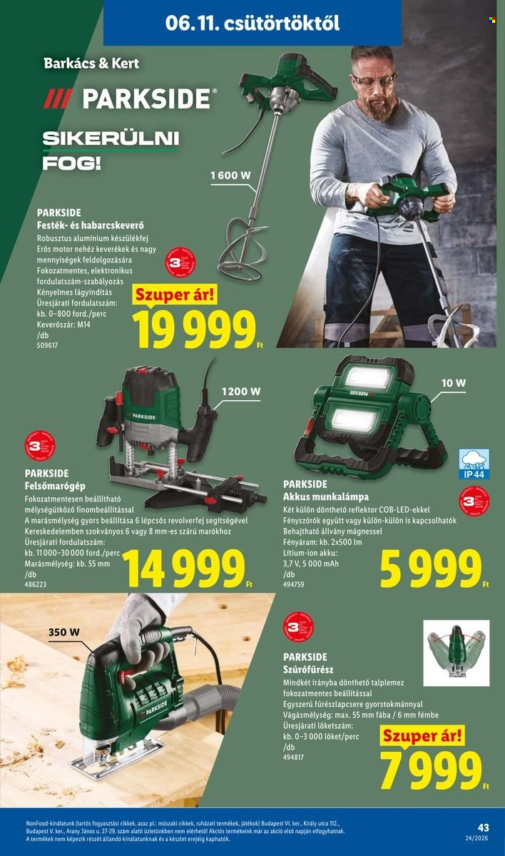 Lidl akciós újságok - 2026.06.11 - 2026.06.17. Oldal 43