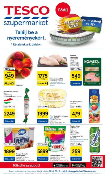 Újság TESCO - 2026.06.11 - 2026.06.17.