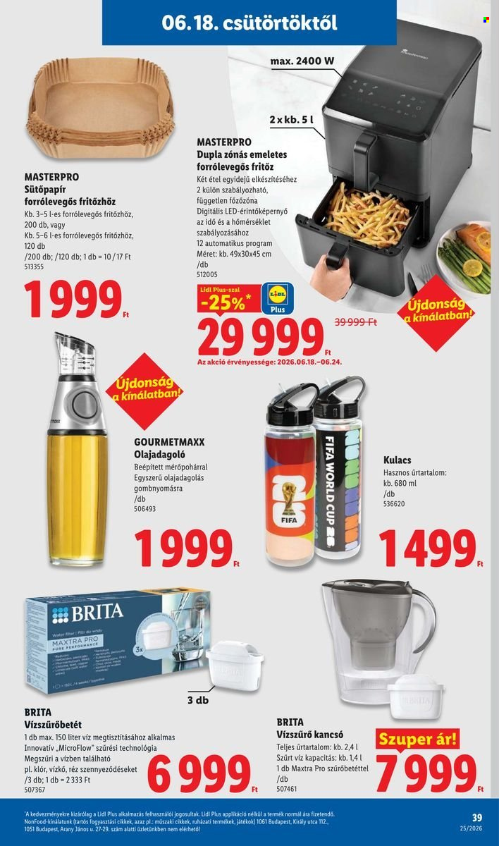 Lidl akciós újságok - 2026.06.18 - 2026.06.24. Oldal 39