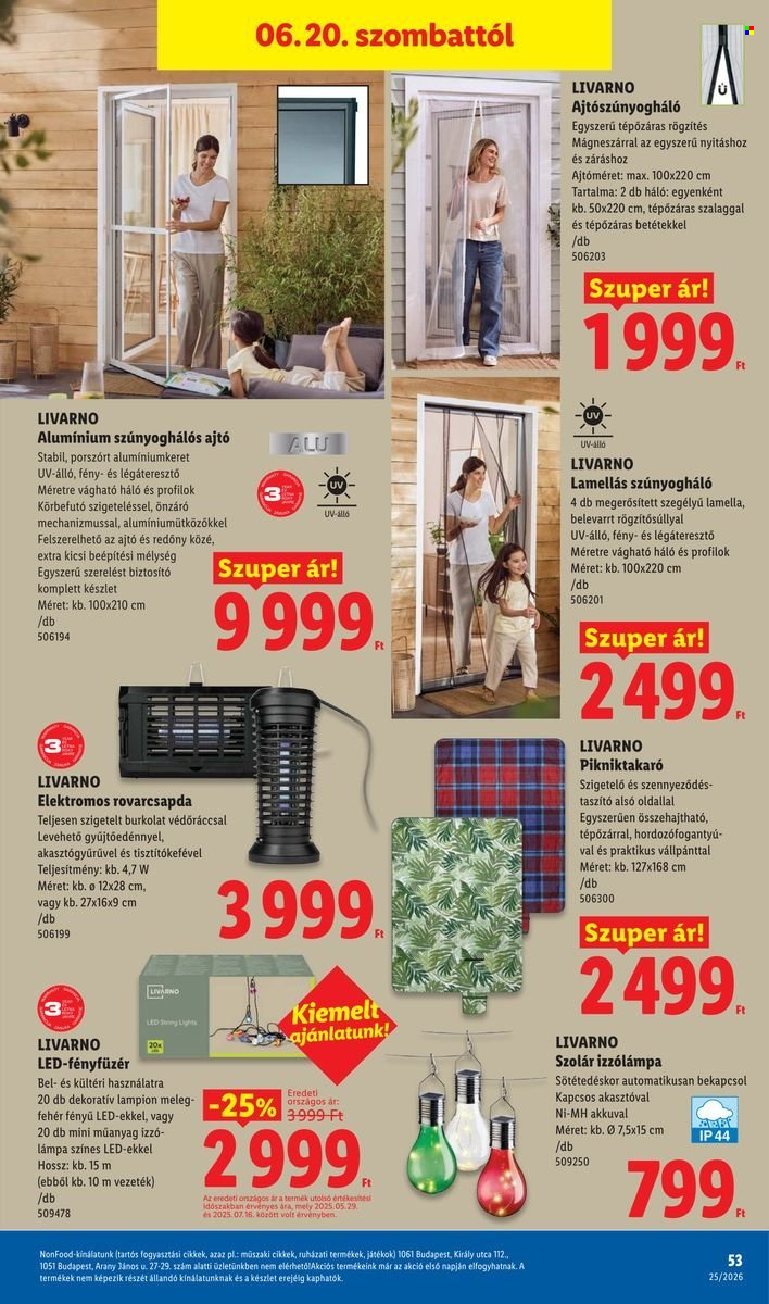 Lidl akciós újságok - 2026.06.18 - 2026.06.24. Oldal 53