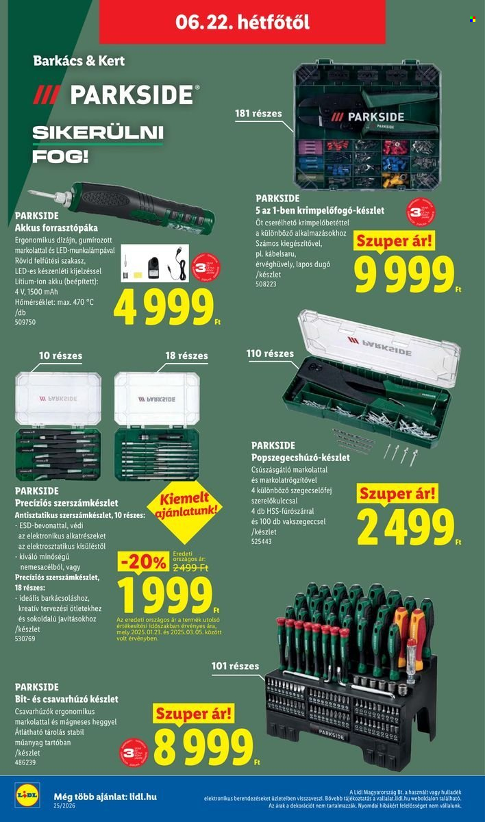 Lidl akciós újságok - 2026.06.18 - 2026.06.24. Oldal 56