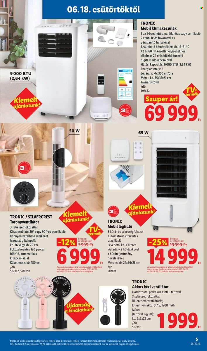 Lidl akciós újságok - 2026.06.18 - 2026.06.24. Oldal 5