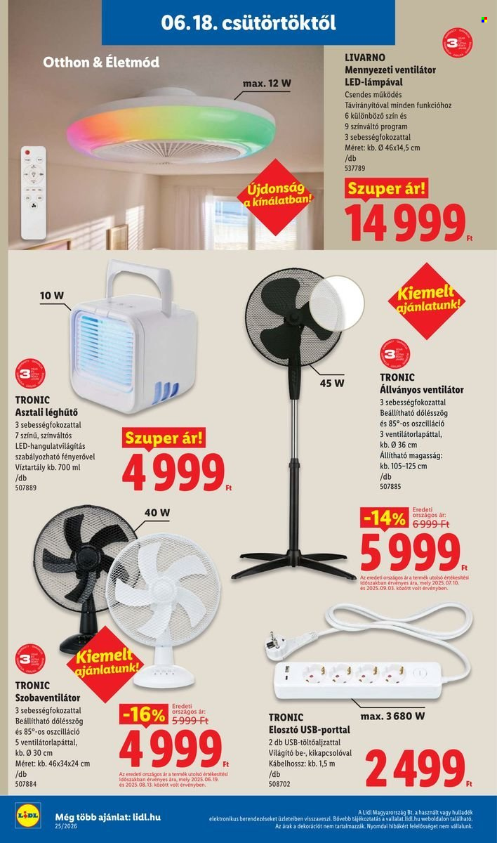 Lidl akciós újságok - 2026.06.18 - 2026.06.24. Oldal 6