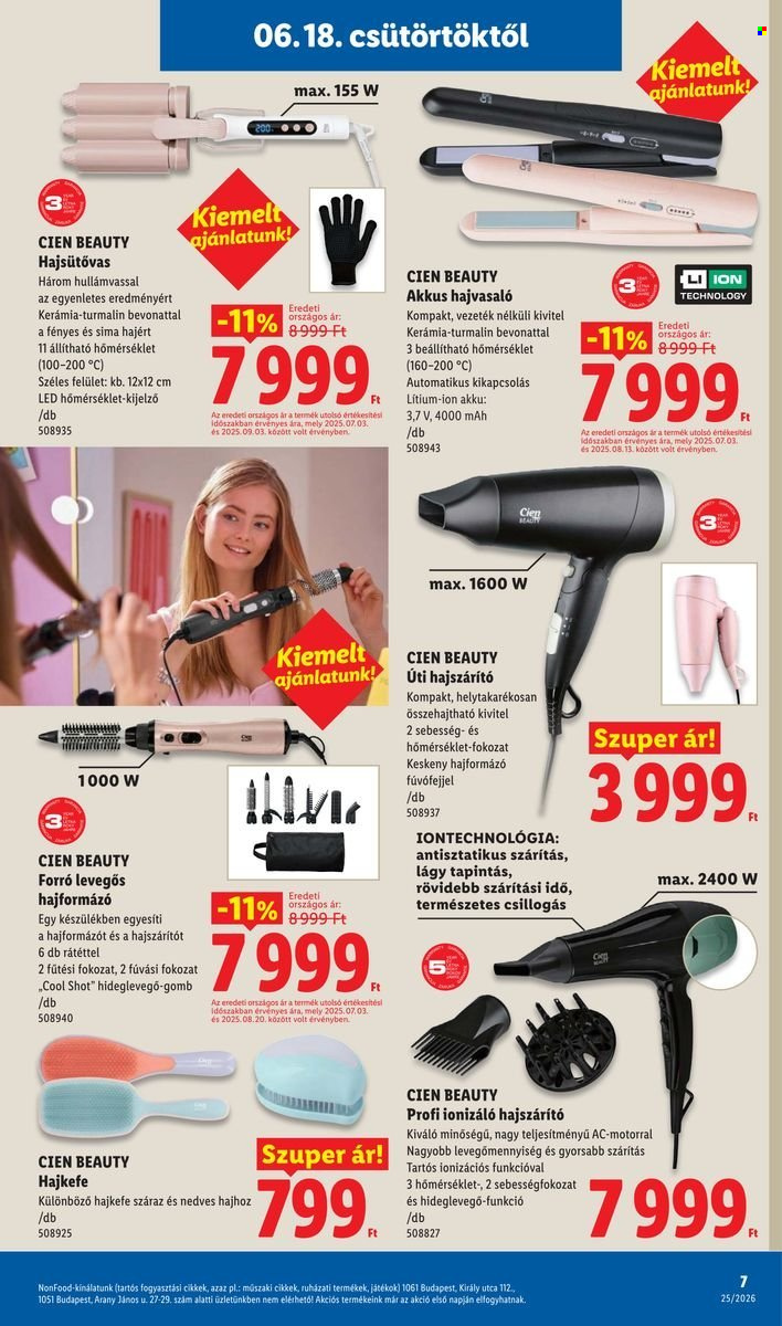 Lidl akciós újságok - 2026.06.18 - 2026.06.24. Oldal 7