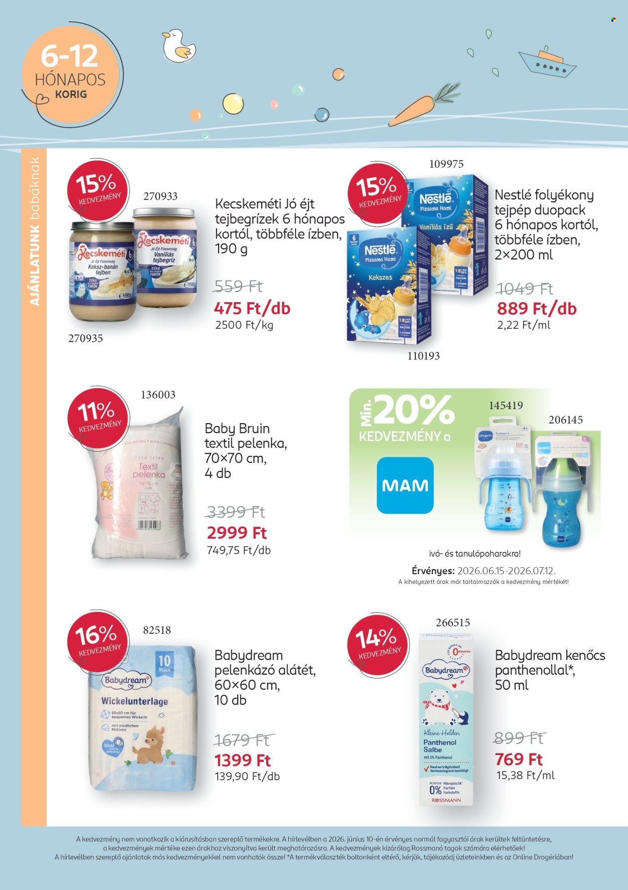 Rossmann akciós újságok - 2026.06.15 - 2026.07.12. Oldal 9