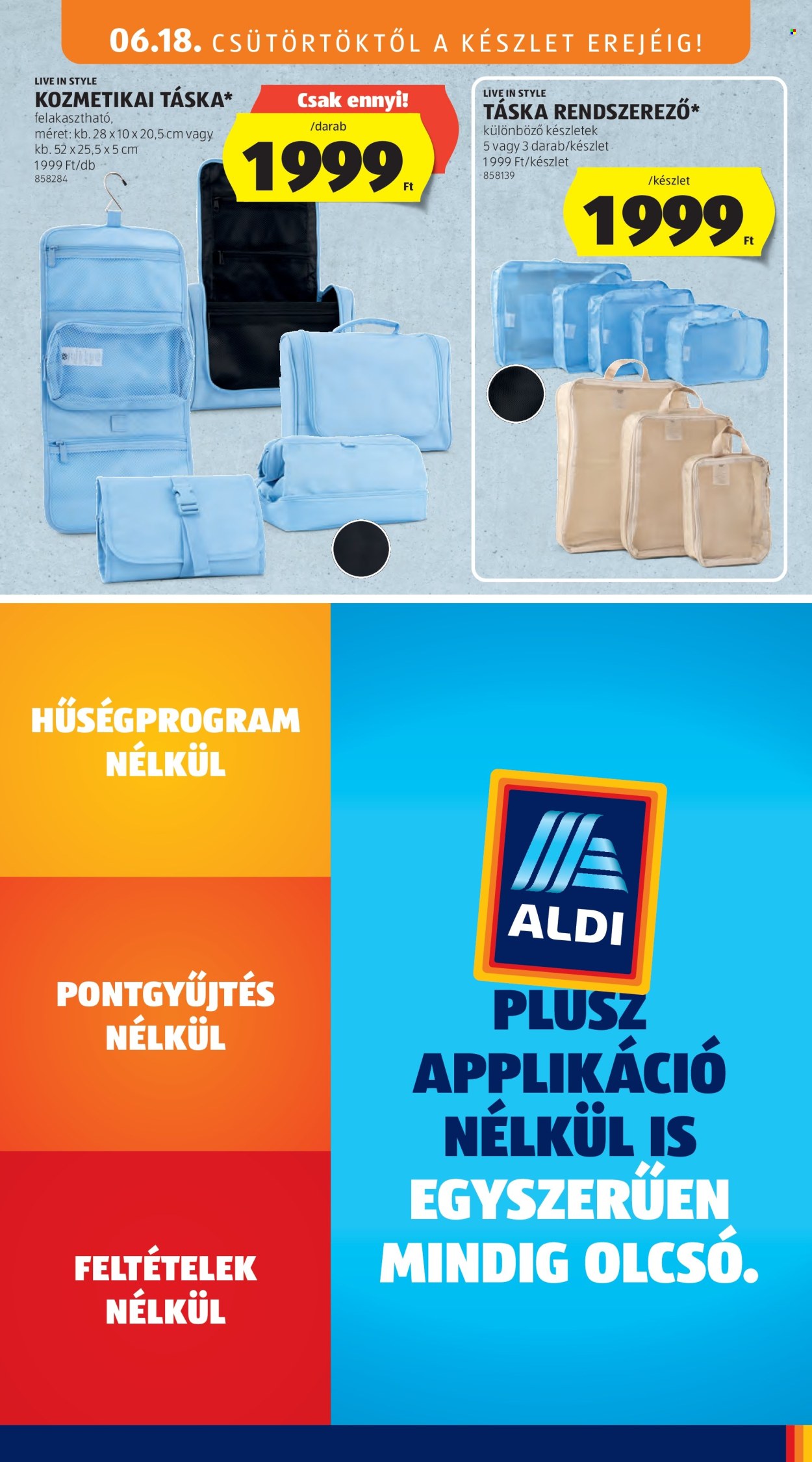 Aldi akciós újságok - 2026.06.18 - 2026.06.24. Oldal 9