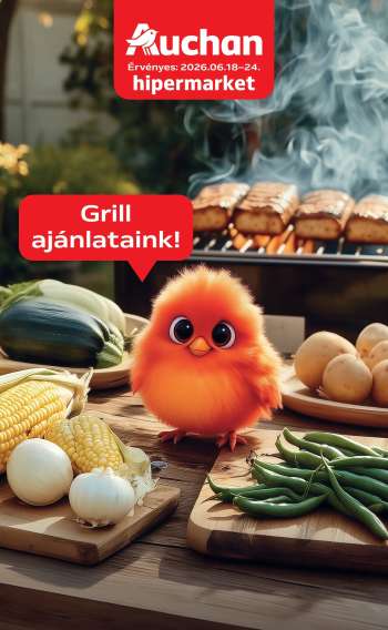Újság Auchan - 2026.06.18 - 2026.06.24.